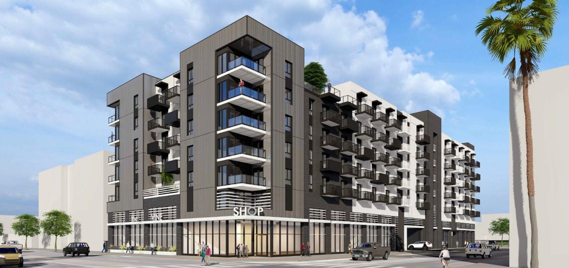 189 apartments to replace shopping center at 1253 N Vine Street in Hollywood Urbanize LA